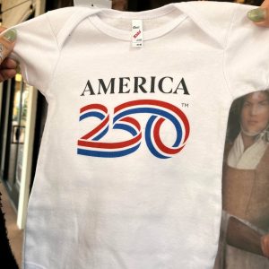 Baby Onesie With America 20 Text