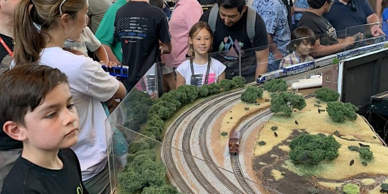 California Train Exhibit